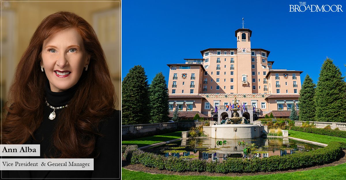 The Broadmoor promotes Ann Alba to vice president and general manager