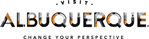 The Visit Albuquerque logo.