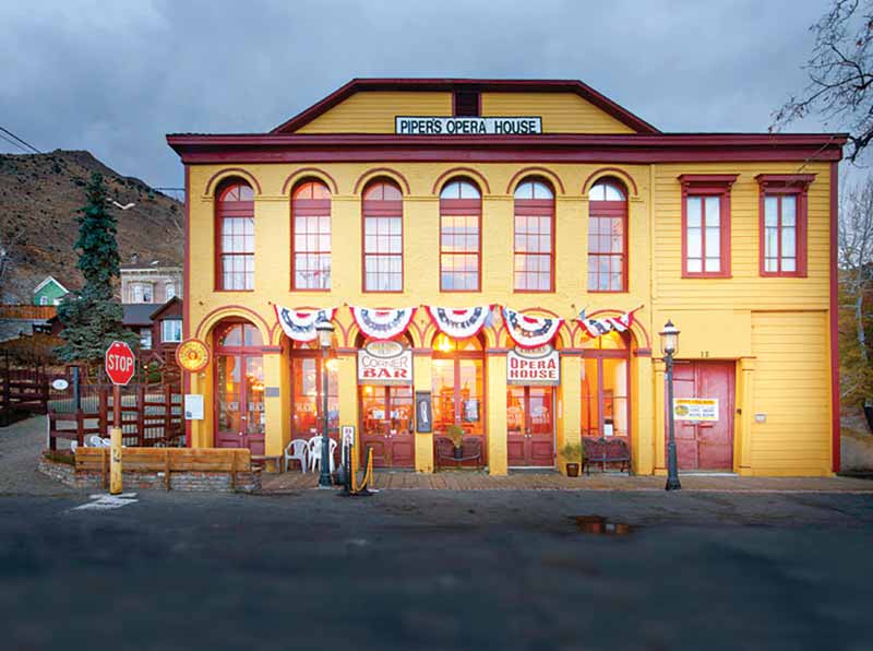 The Piper's Opera House building.