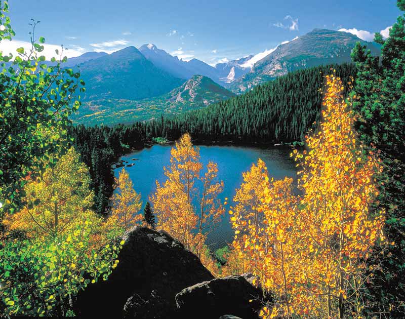A view of the national park.