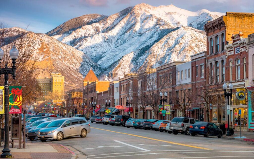 Downtown Ogden. 