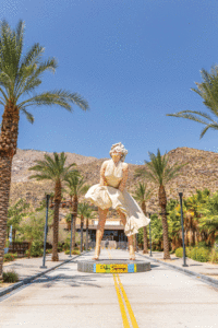 The Marilyn statue