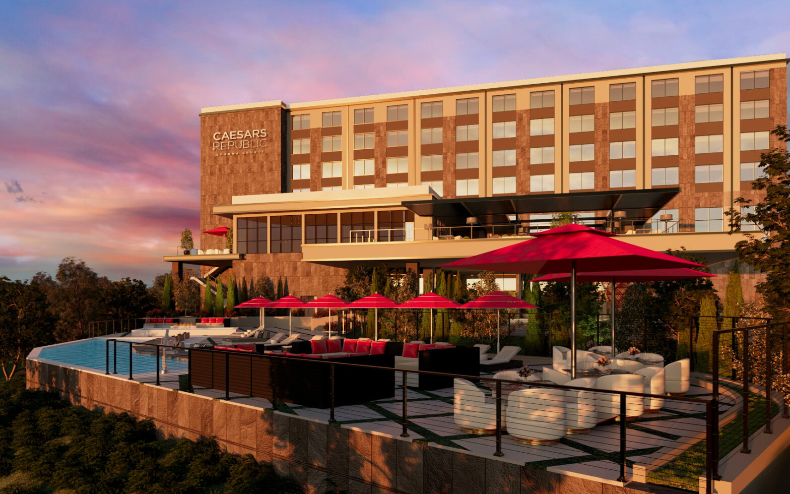 Caesars Republic Sonoma County breaks ground in partnership with Dry Creek Rancheria